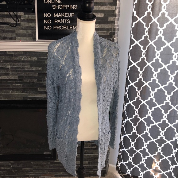 Kendall & Kylie Sweaters - Kendall & Kylie | Chunky blue cardigan